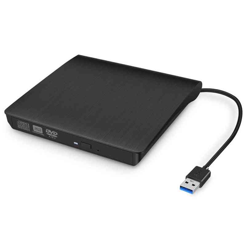 Optical Drive Slim Dvd External Enclosure Sata To Usb Cd Rom Case Box For Laptop