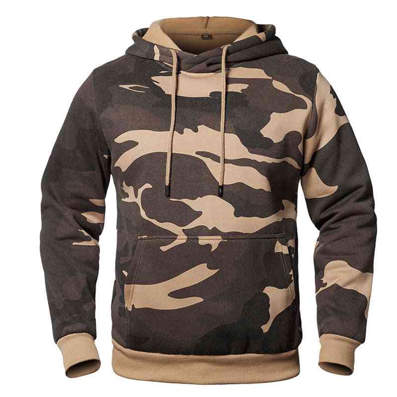 Men Camouflage Hoodies, Sweatshirt, Autumn, Winter Clothing