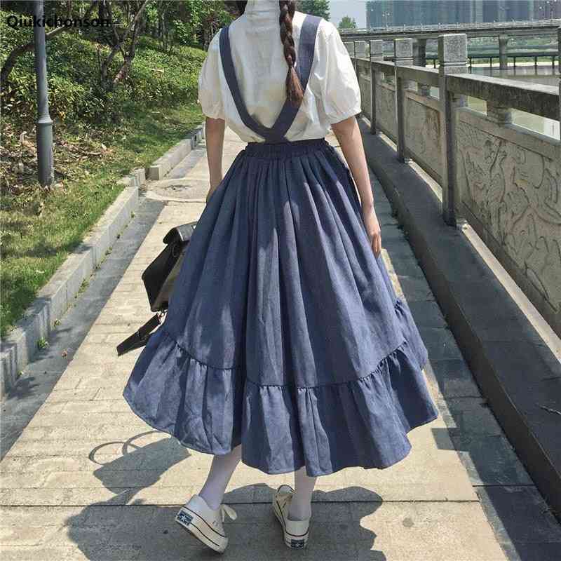 Summer Japanese Style, Kawaii Lolita, Teens Soft Skirts