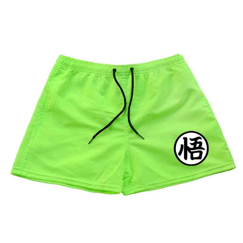 Mens Casual Shorts, Summer Print Pants Beach Shorts Swimwear