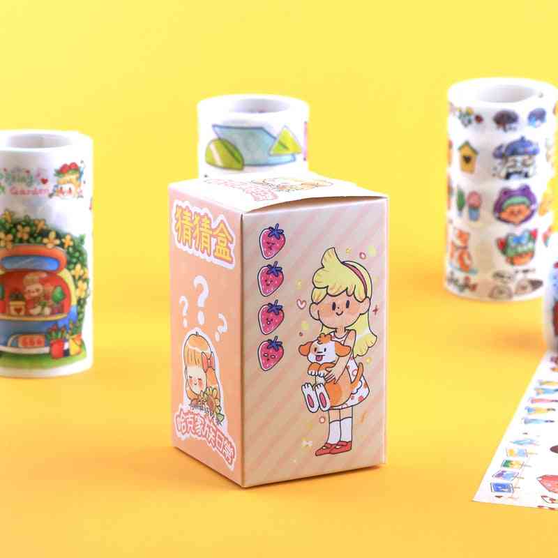 Cute Lovely Decoration Paper Masking Washi Tape 8pcs Set