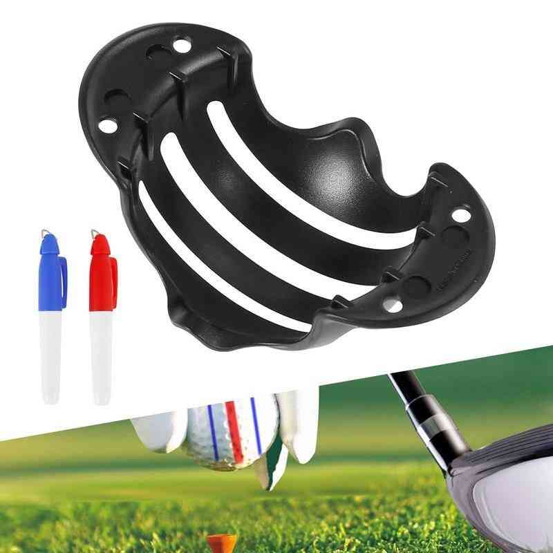 Golf Ball Line Clip Liner Marker Pen Template Alignment Tool