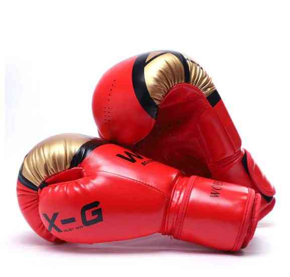 Men Women Pu Karate, Kick Boxing Gloves