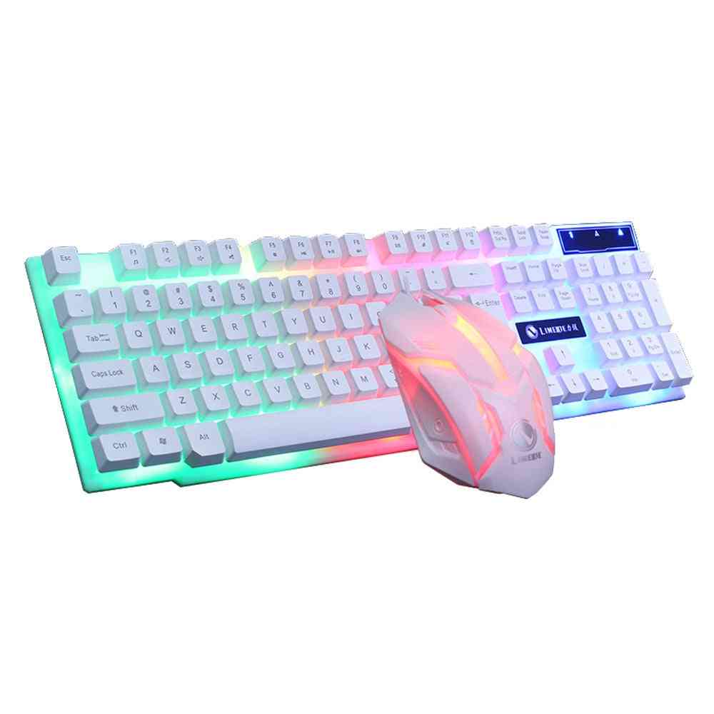 Usb Wired Gaming Keyboard & Mouse Set
