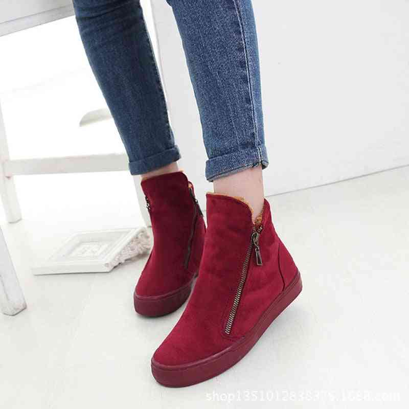 Winter Snow Shoes, Women Sweet Ankle Boots