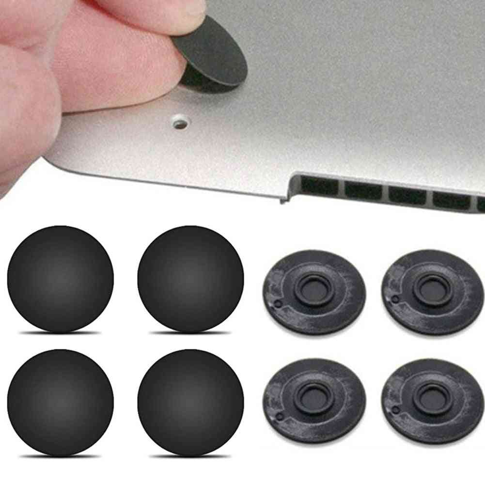 Copertura degli accessori di ricambio in gomma adesiva antiusura, supporto per piedini per laptop e macbook pro