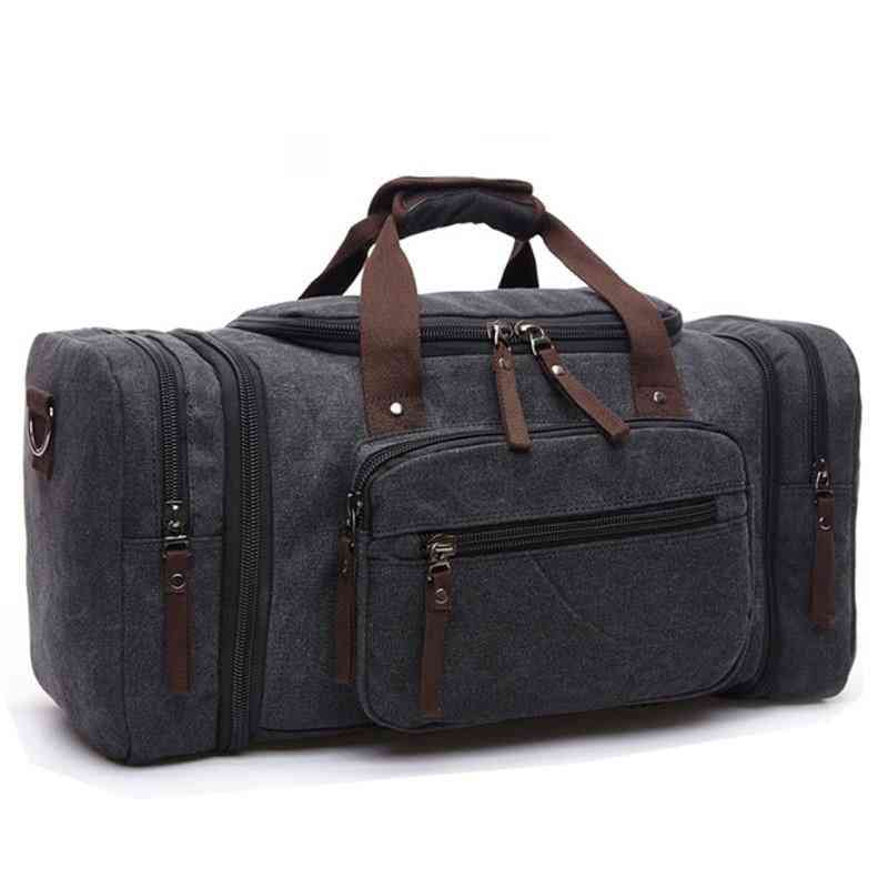 Large Capacity Carry On Luggage Bag, Canvas Travel Bags