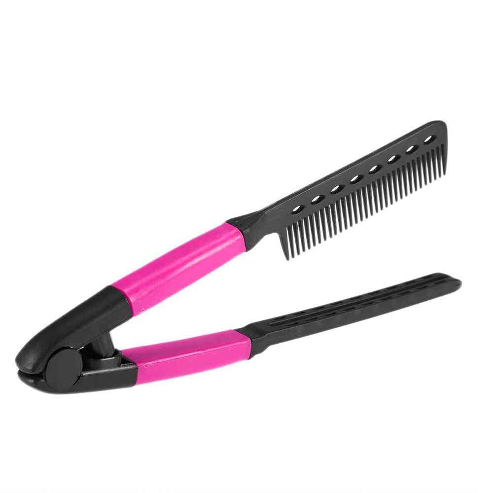 Diy Convenient Hair Straightener, Comb