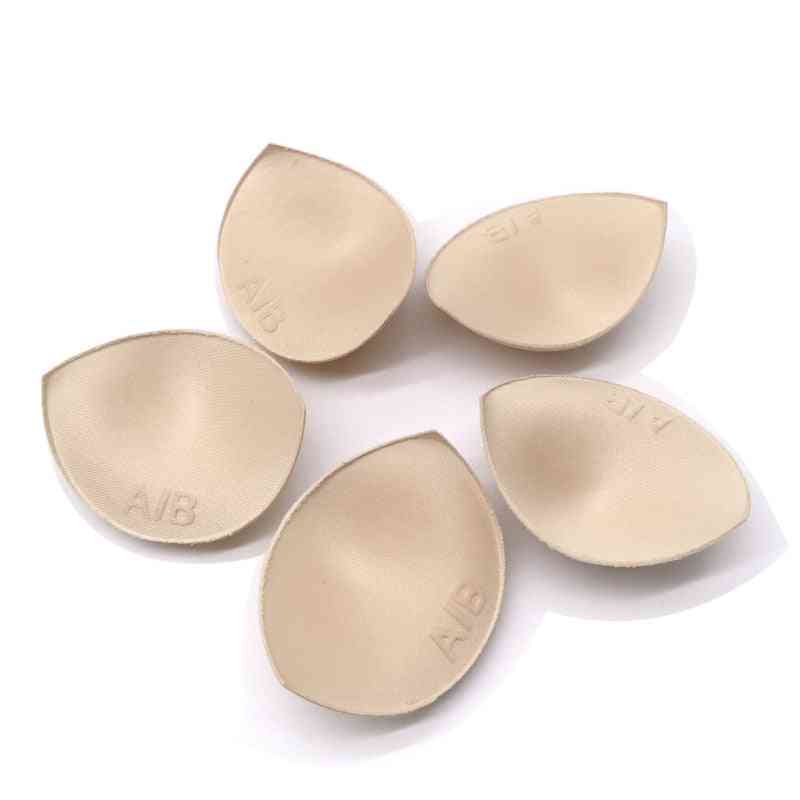 1 Pair- Sponge Push-up, Breast Enhancer, Removable Bra Pads Cups