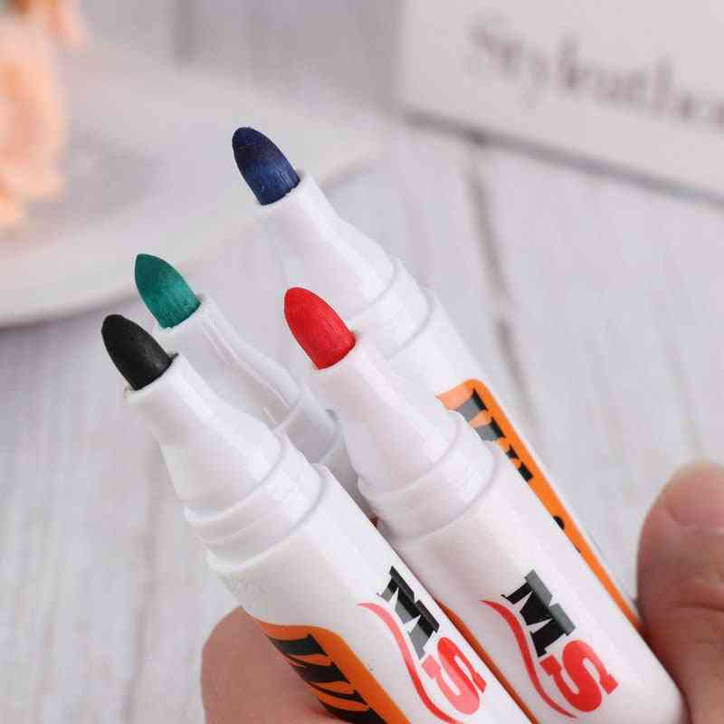 Colorful Whiteboard Pen Set With Built In Eraser