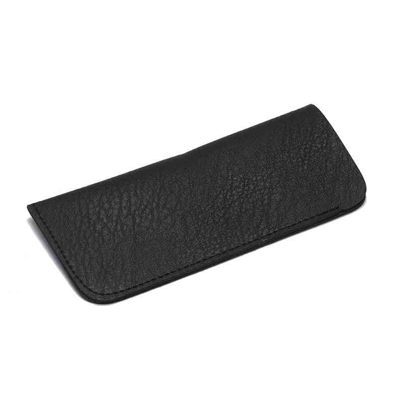 Soft Leather Reading, Waterproof Solid Sunglasses Pouch, Eyewear Accessories