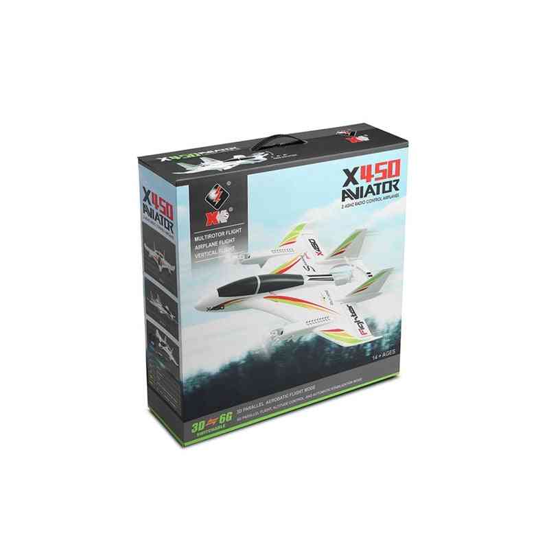 D/6g Mode Switchable Aerobatics Rc Airplane Kit Rtf W/ Transmitter Rc