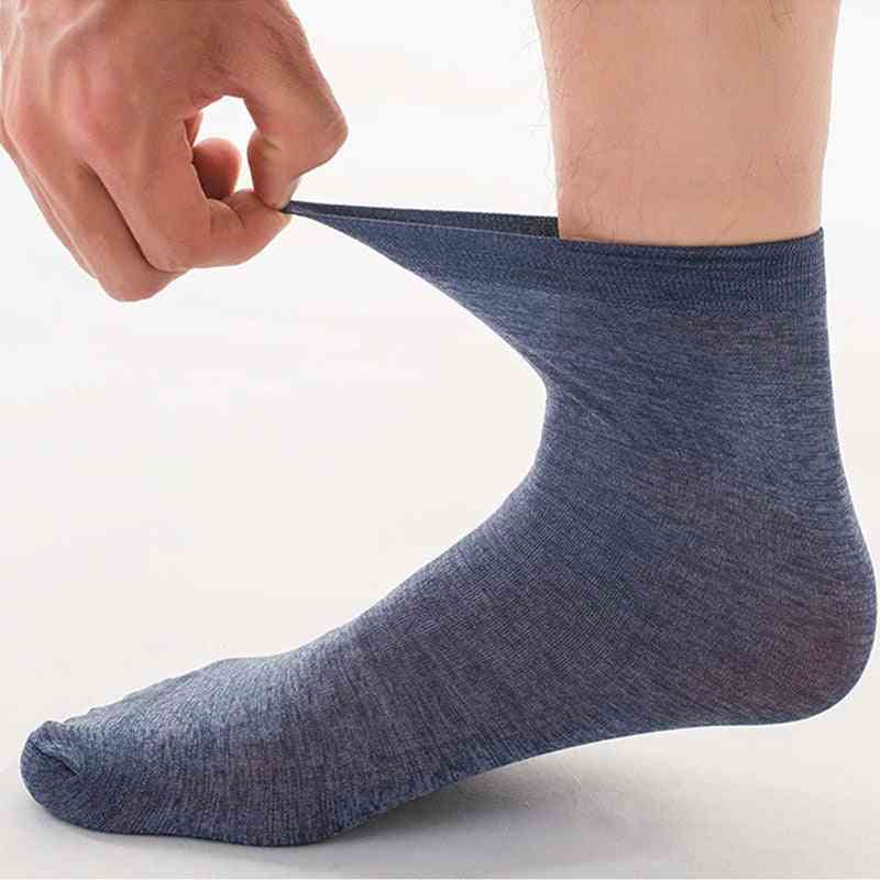 Mænd sommer tynde åndbare sokker