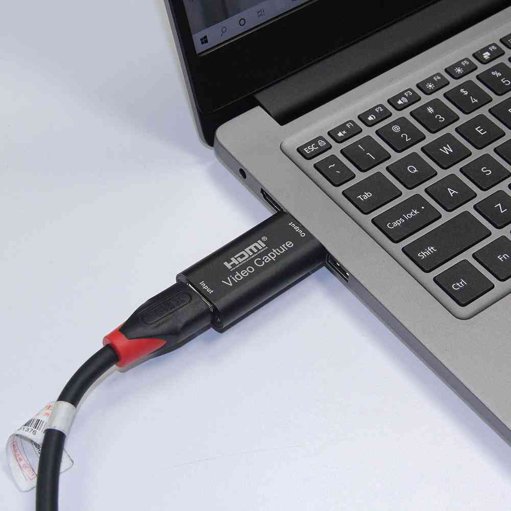 Grafik-Capture-Karte, HDMI-zu-USB2.0-Videorecorder-Box für Video-Digital-Konverter