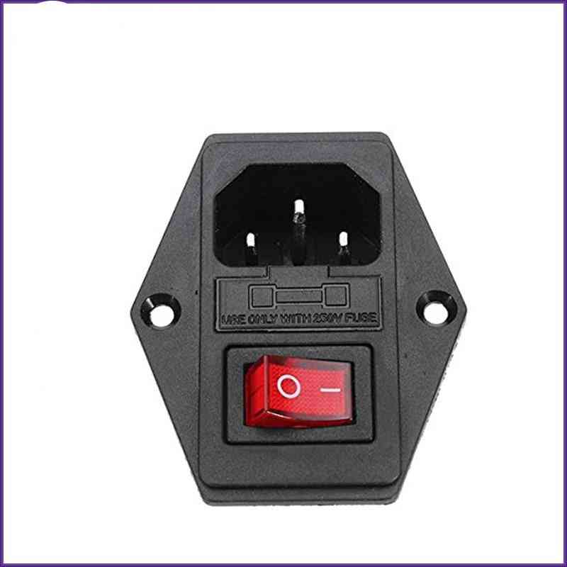 On / Off Switch Socket With Female Plug