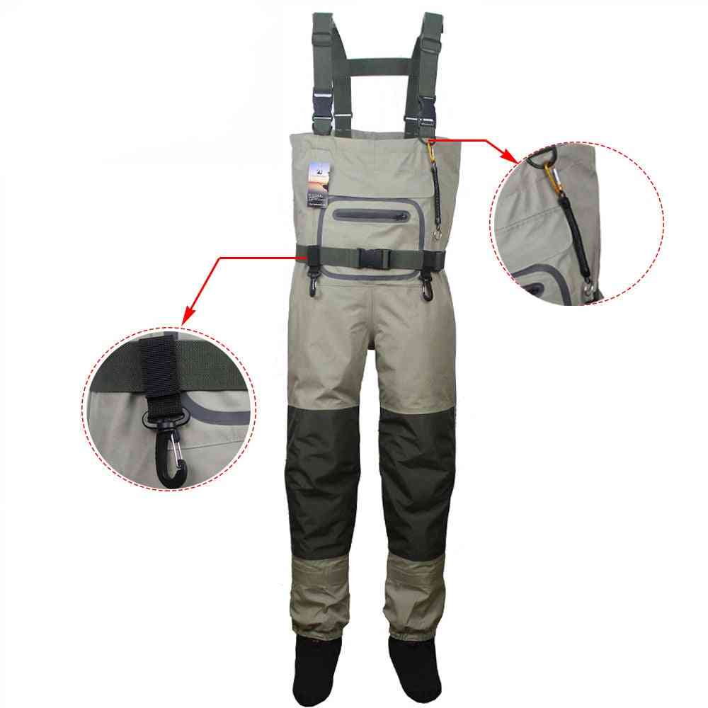 Men's Fly Fishing Waders Hunting Chest Wader Outdoor Breathable Clothing Wading Pants