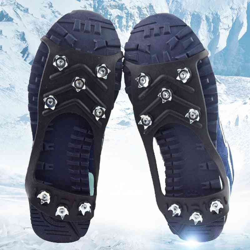 Anti-skid Camping Walking Grip Climbing Ice Shoes