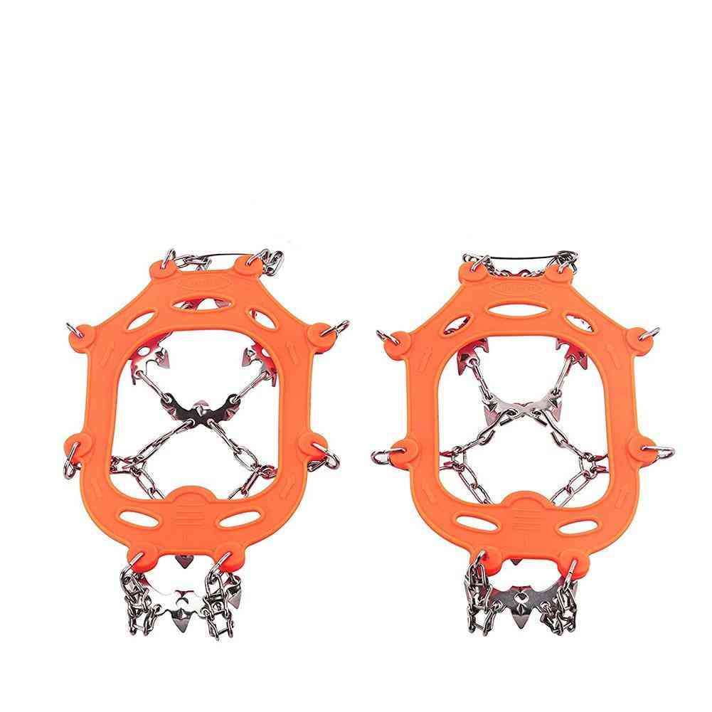13 Teeth, Ice Snow Grips Crampon For Winter Hiking, Climbing Shoes Cover