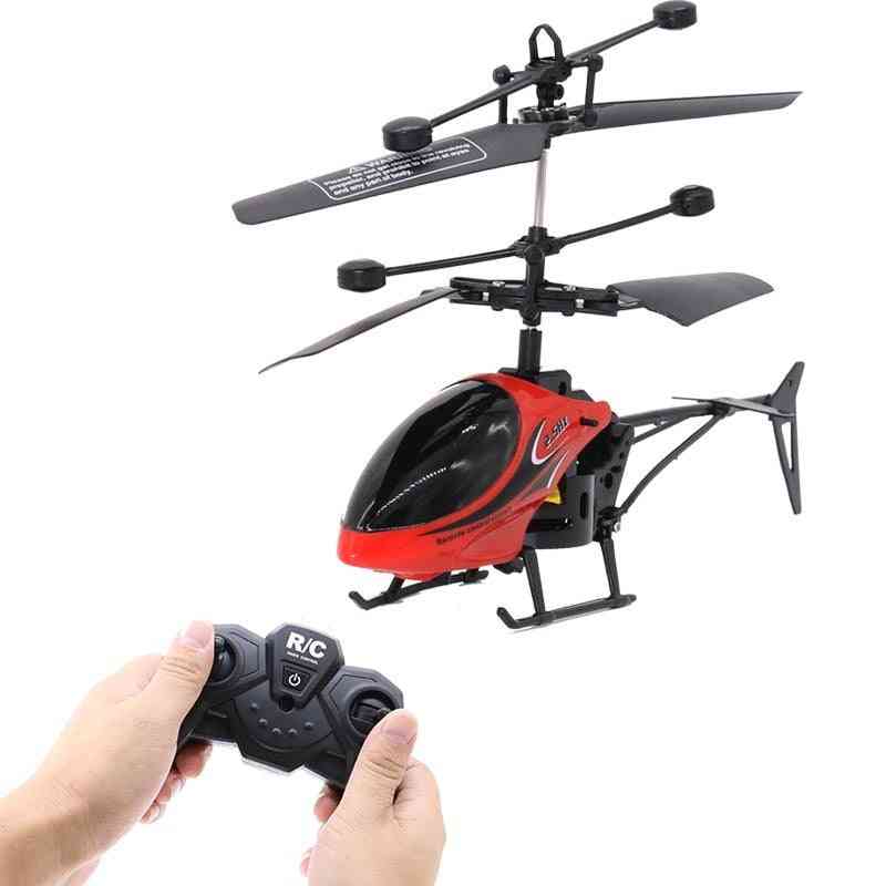 Two-way Helicopter With Light Usb Charging Indoor And Outdoor Remote Control Flying Toy