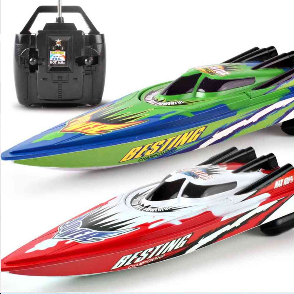 Electric Remote Control, Plastic Boat With Twin Motor For Kid
