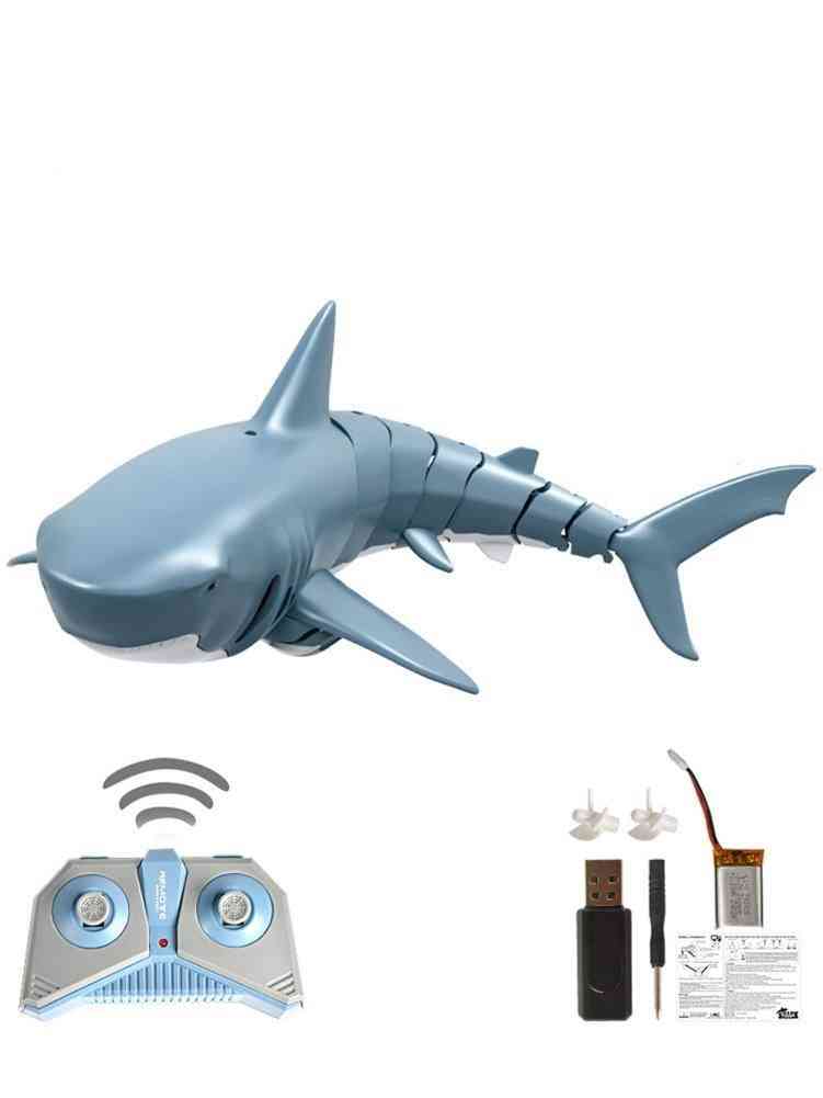 Usb Charging Remote Control Shark Boat Simulation Toy