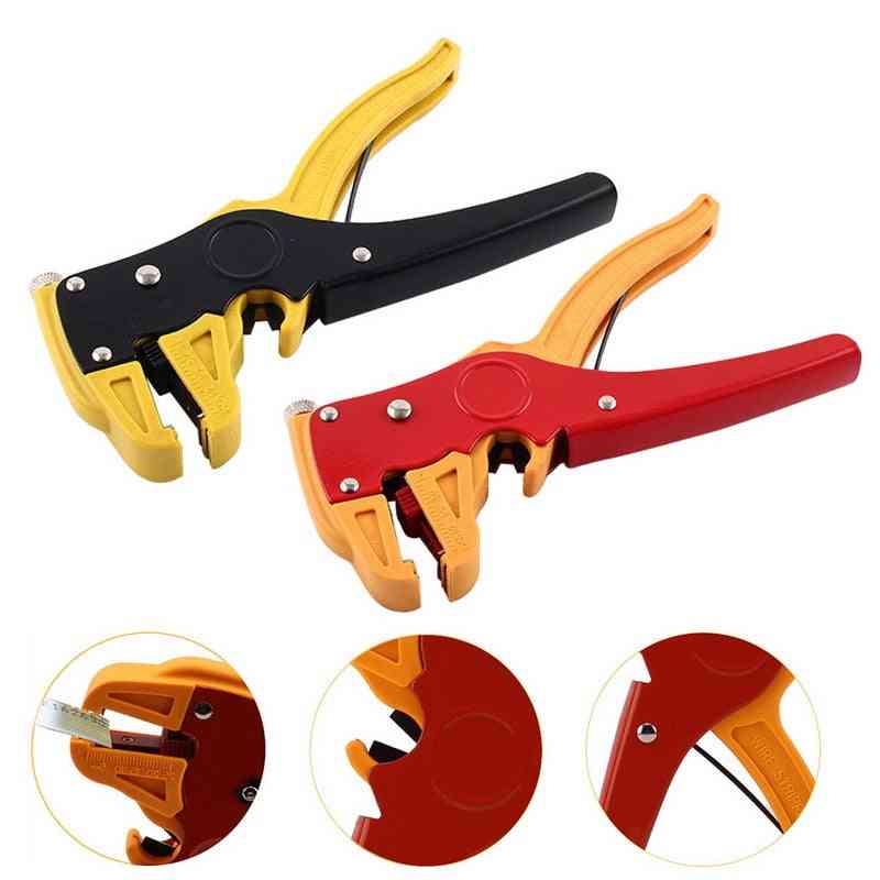 Automatic Self-adjusting, Cable Wire Stripper, Crimper Cutter Pliers For Hand Tools