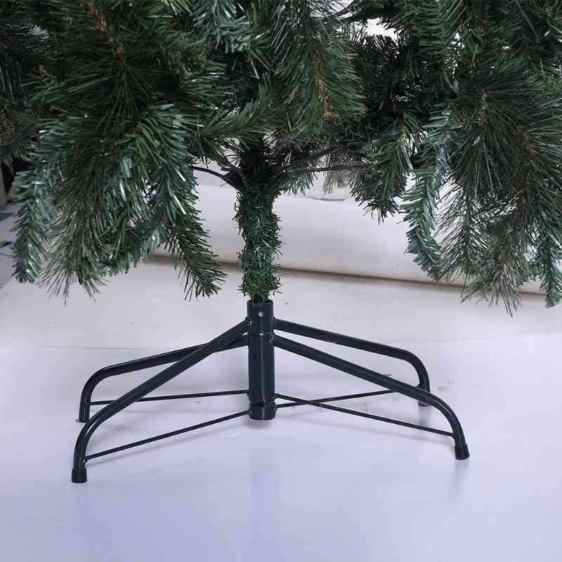 Suporte de base de árvore de natal suporte dobrável de ferro suporte inferior decoração de suporte
