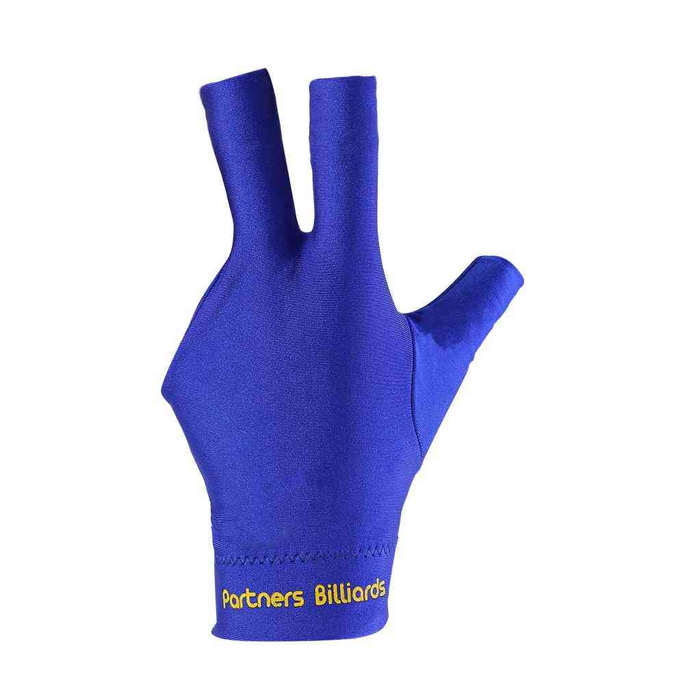 Billiards Left Hand Three Finger Gloves