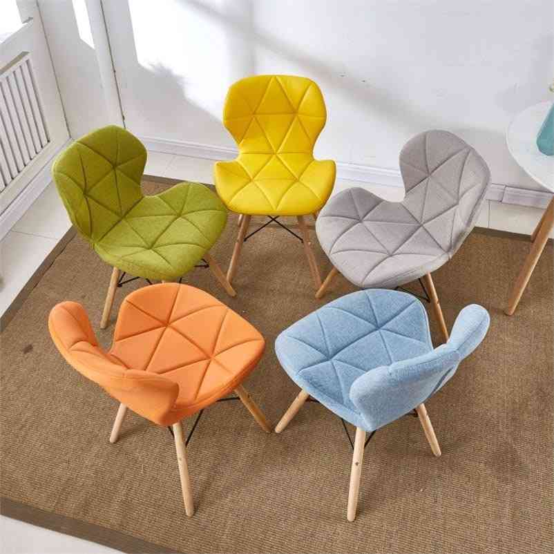 Study Retro Butterfly Nordic Wooden Chair