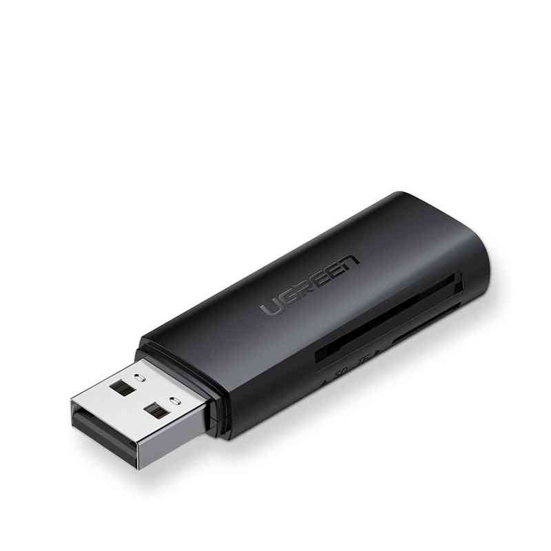 USB-kortleser, type c 3.0 til SD Micro SD-adapter