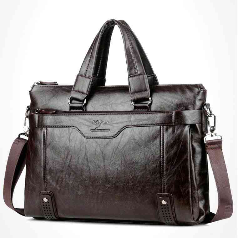 Cowhide Leather- Messenger & Shoulder Bags Briefcases