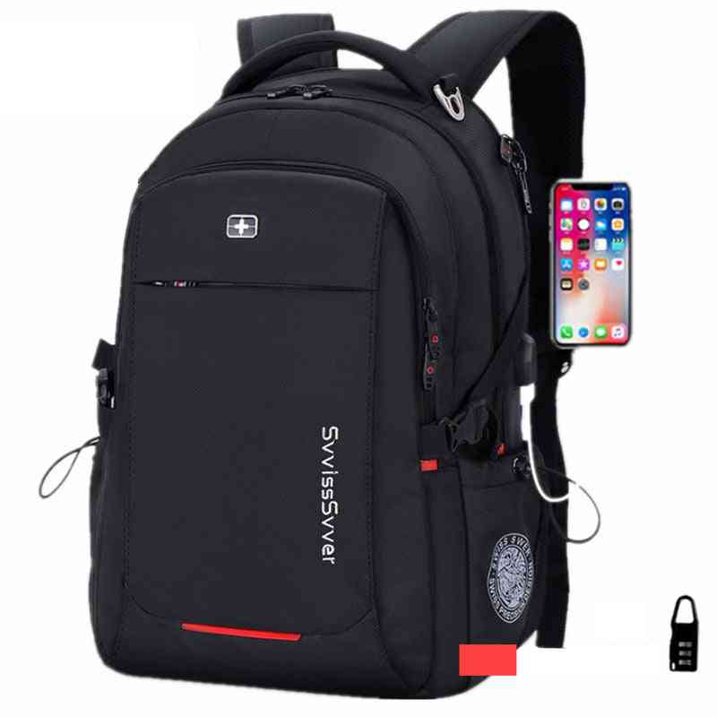 Multifunction Usb Charging Fashion Business Casual Travel Anti-theft Waterproof Backpacks