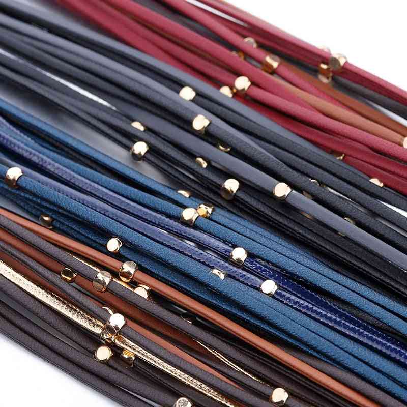 Multilayer Wide Wrap, Metal Beads Leather Bracelets's