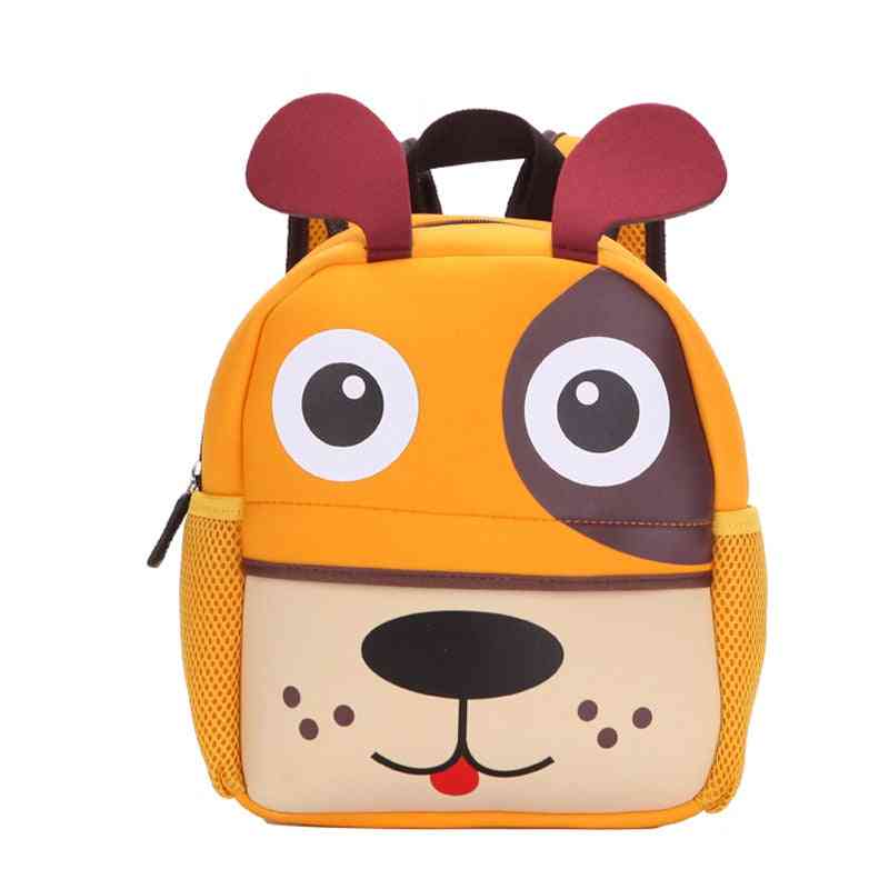 3D zvieracie batohy, neoprénové školské tašky / kreslená taška