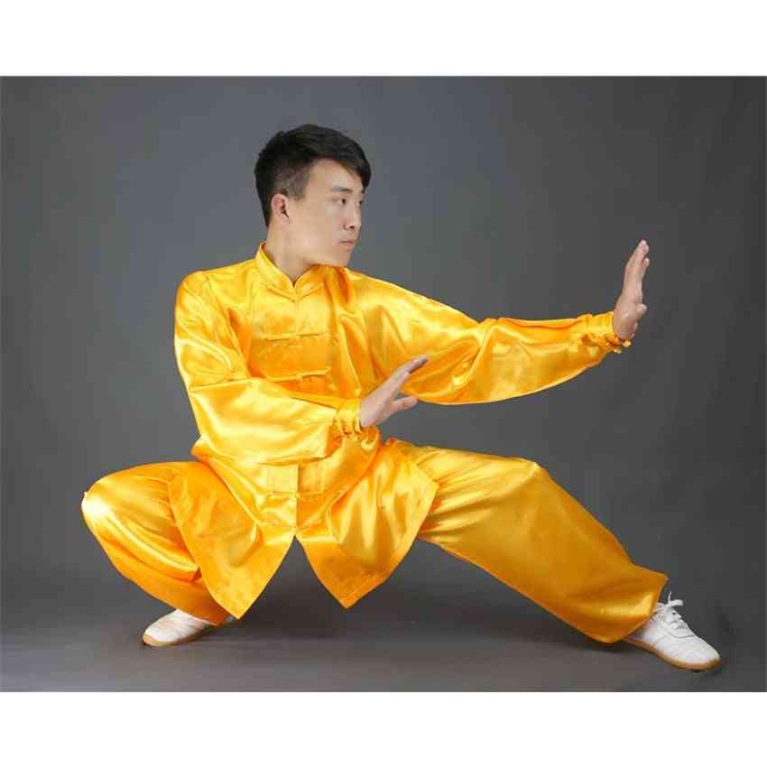 Chinese Traditional Tai Uniforms, Performance Dance Exercise Suit