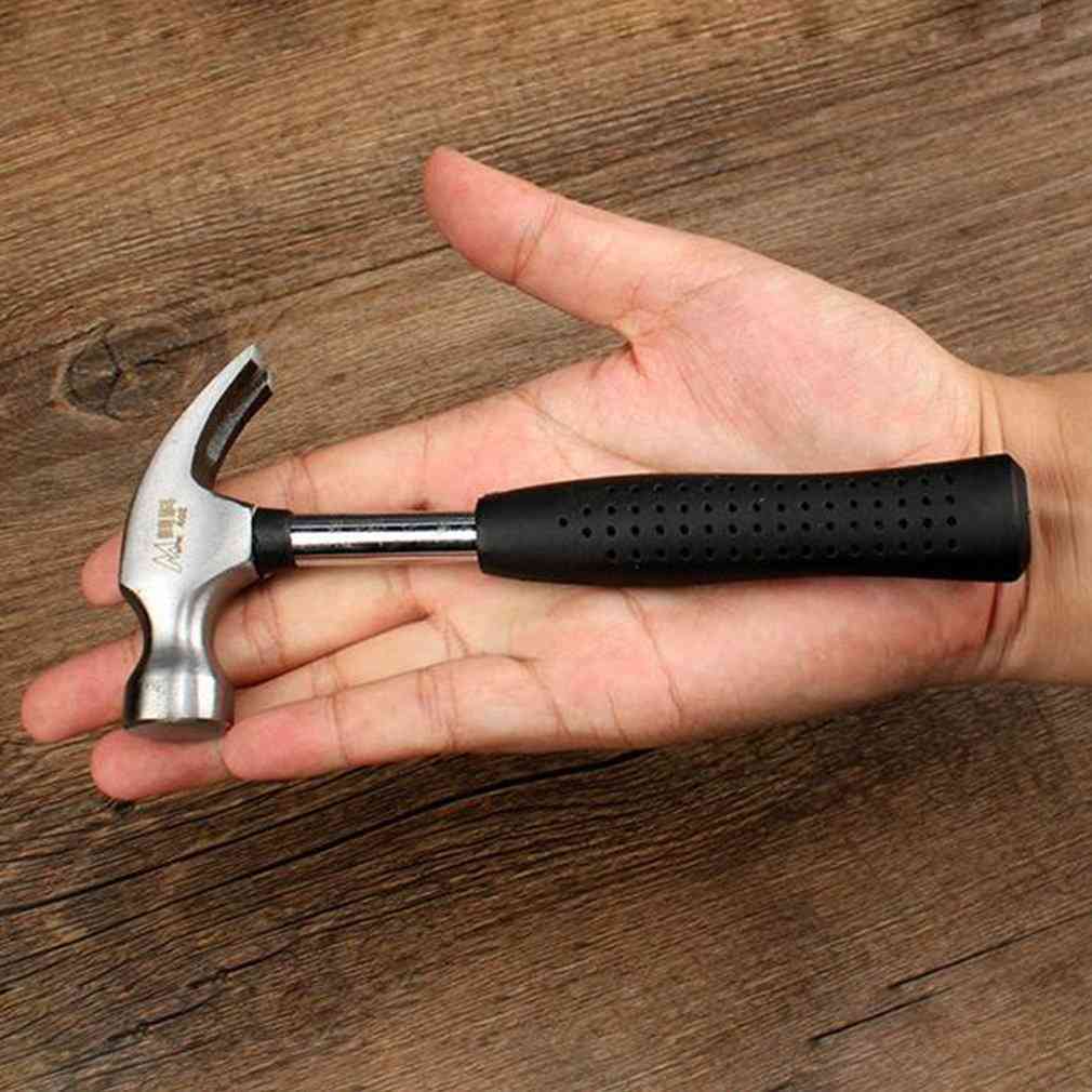 Round Head Plastic Handle Magnetic Claw Hammer For Woodworking