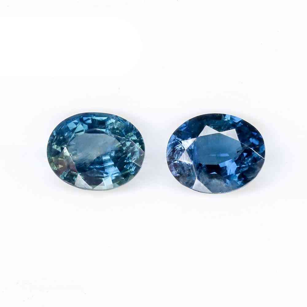 Natural Blue Sapphire Loose 3*4-3*5mm Gemstone For Jewelry Making