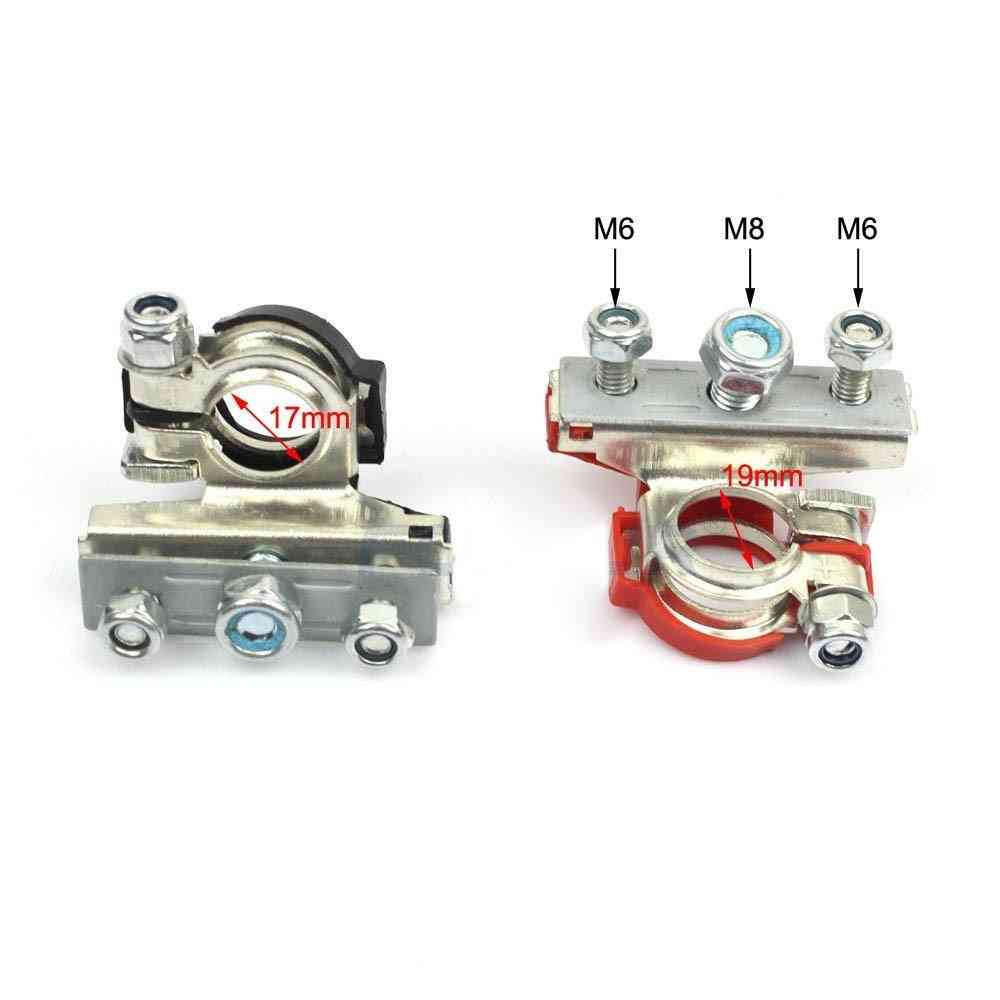Auto Battery Terminal, Connector Clamps For Car Accessories