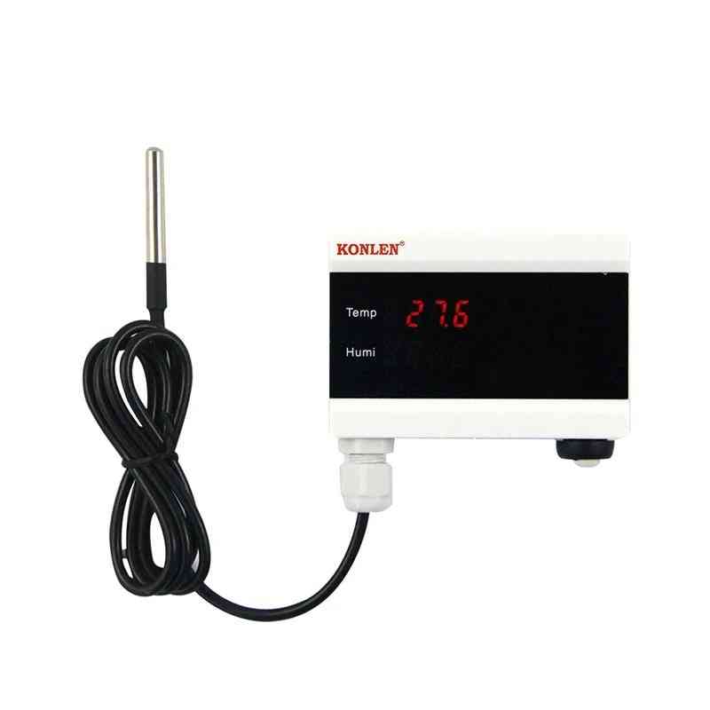 Smart Temperature, Humidity Alarm Sensor - Thermometer