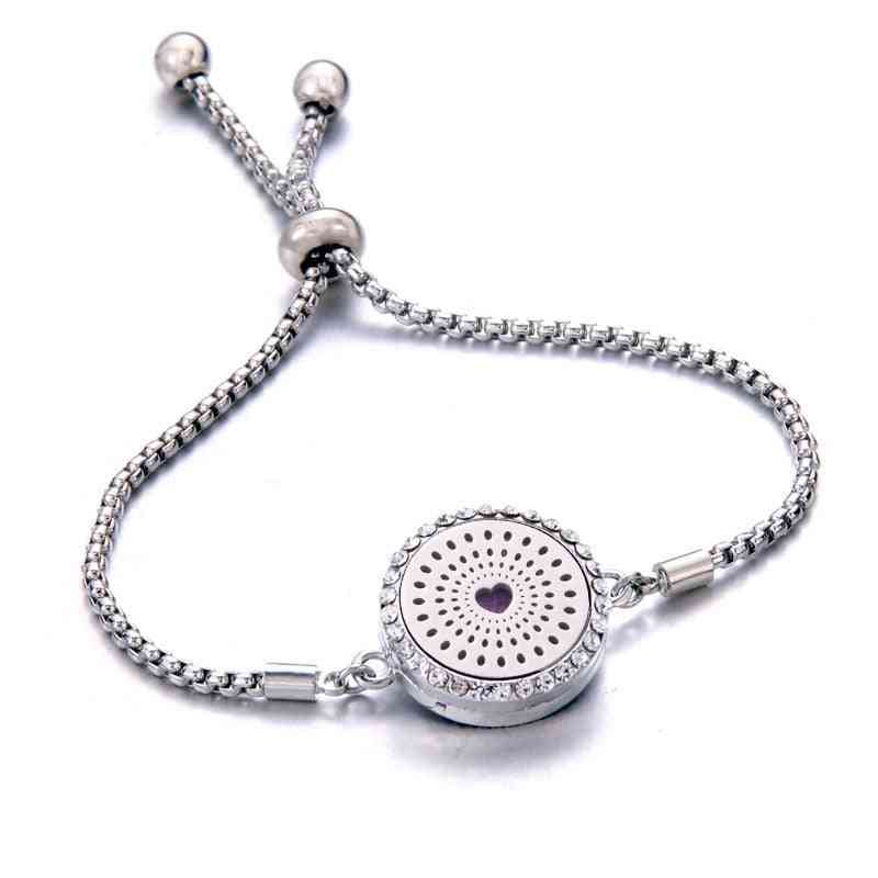 Aromatherapy Locket Bracelet