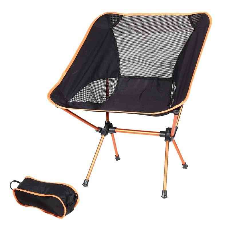 Outdoor Oxford Cloth Portable Folding Camping Chair Seat