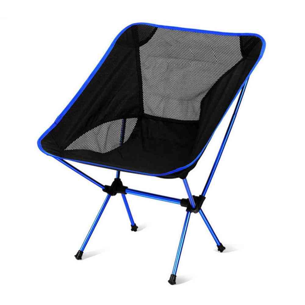 Outdoor Oxford Cloth Portable Folding Camping Chair Seat