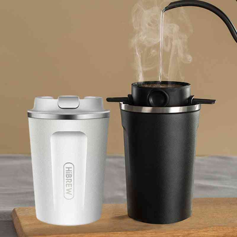 Stainless Steel Double Wall Cool Touch Fingerprint-free Direct Drink Thermal Mug