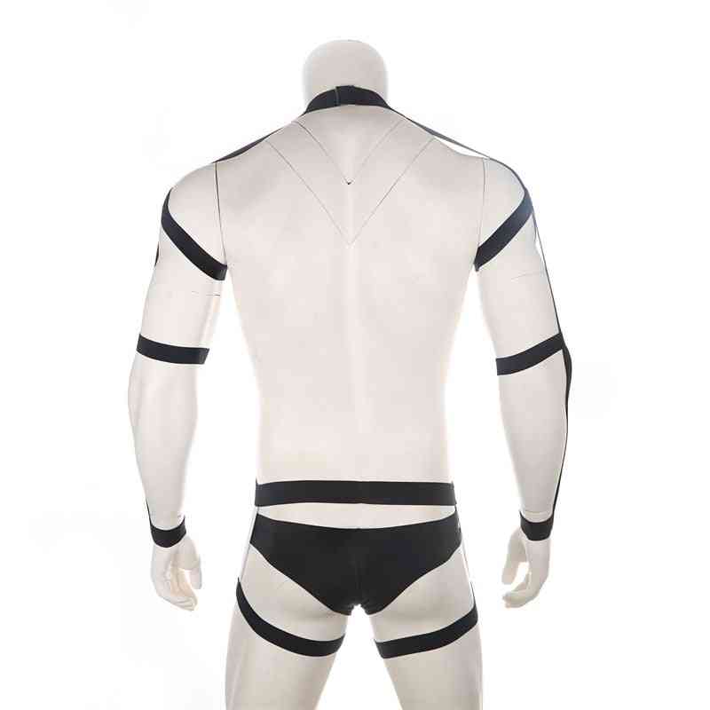 Vartalon valjaiden elastinen sidossetti, alusvaatteet miesten rintakehä