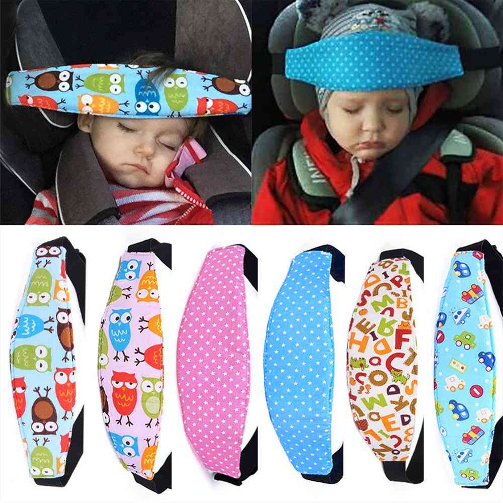 Baby Car- Safety Seat, Sleep Positioner Head Support, Adjustable Belt Harness