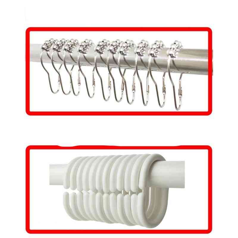 Extendable Curved Shower Curtain Rod