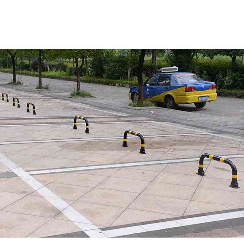 Locked & Removable Bollard Parking Lot Guide Barrier, Traffic And Vehicle Detector Parking