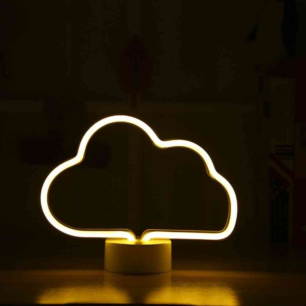 Lumină de neon cu LED cu funcție de USB / baterie