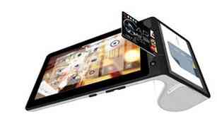 Restaurant Dual LCD Android 3G NFC QR Code RFID GPRS Touchscreen WiFi Bluetoothtf Karte Zahlung Pos Terminal