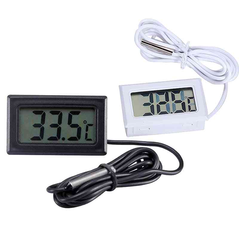 50 To 110 Thermometer Mini Digital Lcd Display Car Interior Temperature Meter